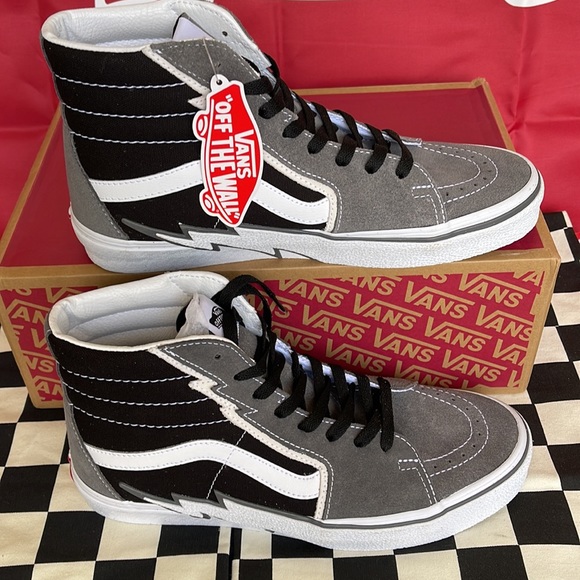 Vans Sk8-Hi Bolt Pewter/Black WMNS sneakers - Picture 3 of 16